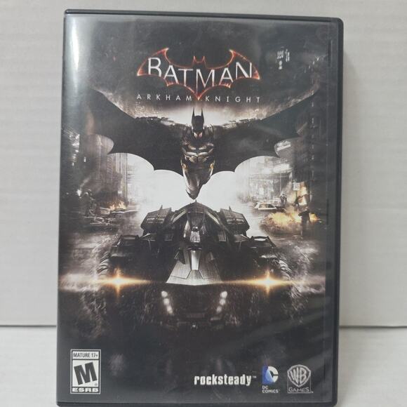 Batman Arkham Knight PC Computer Game CIB 5 Discs - Picture 1 of 5